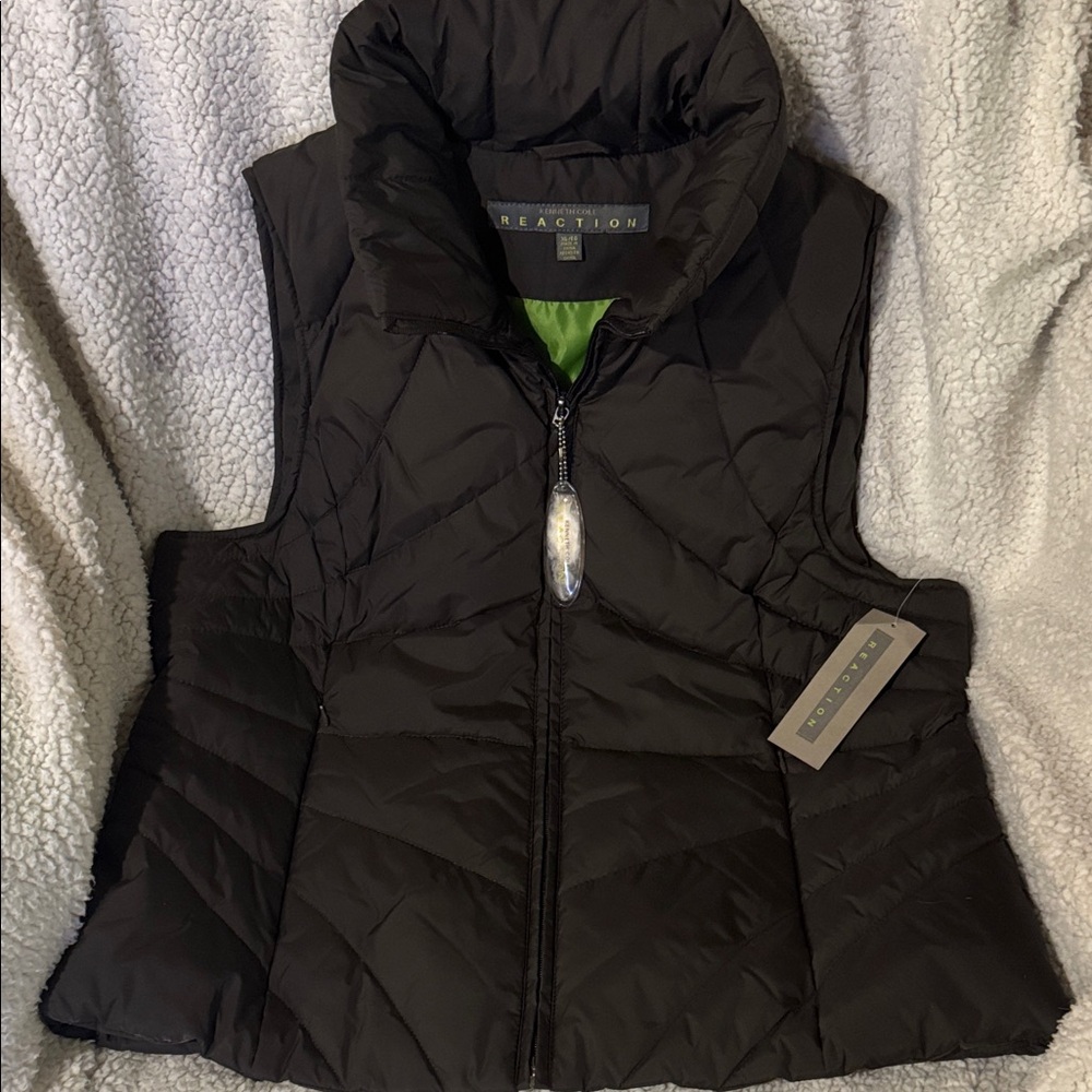 Kenneth Cole Reaction Women's Dark Puffer Vest